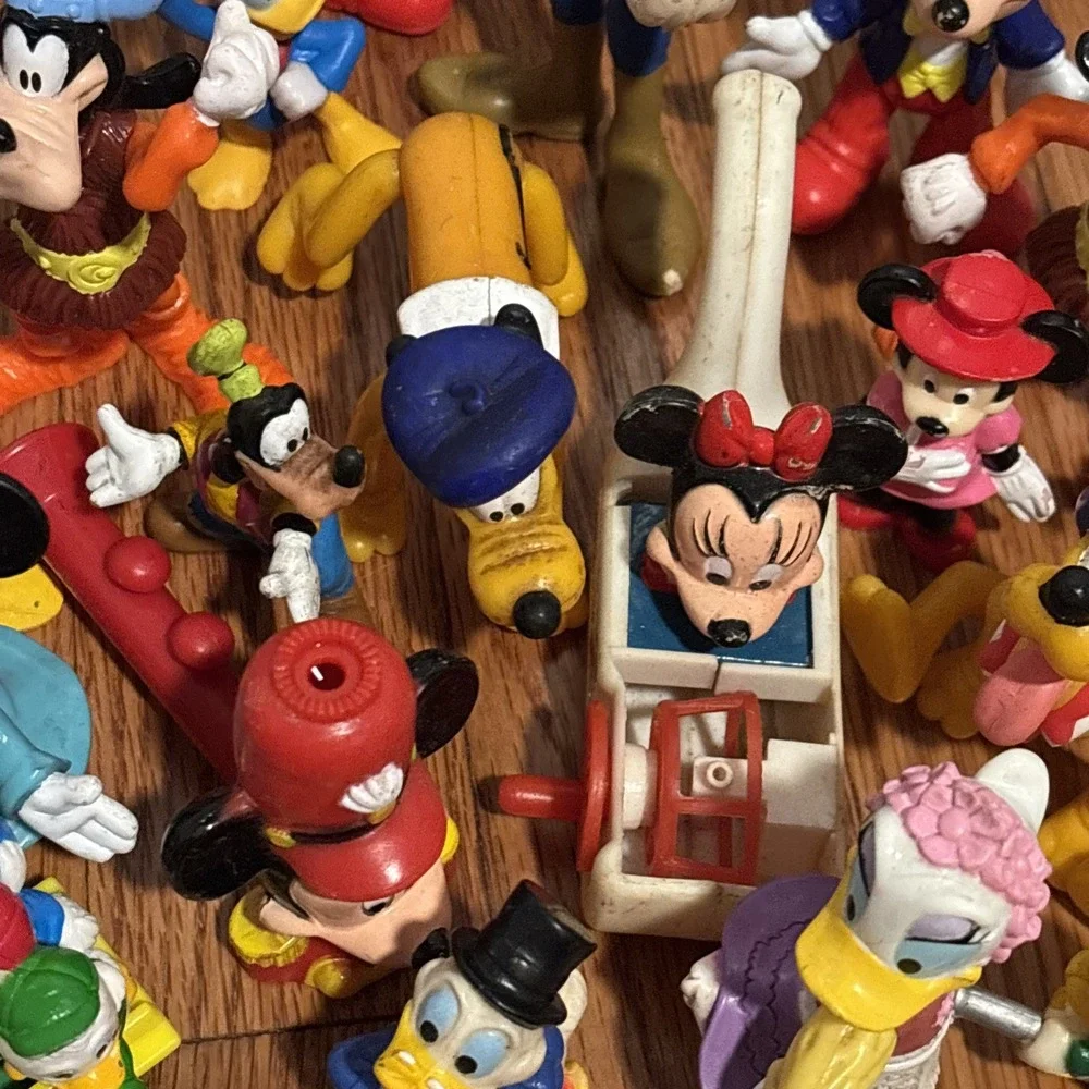 Lot Of Vintage‎ 70's/80s/90s Mickey Mouse And Friends Figurine Toys